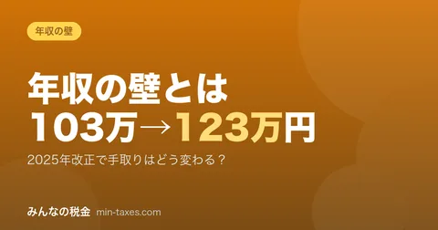 从“103万日元之墙”到“123万日元之墙”|解读年收入·扶养的变化